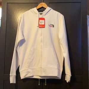 Men’s full zip The North Face jacket.